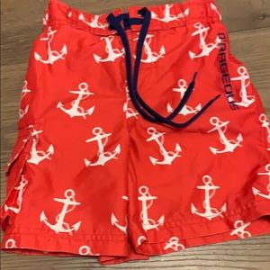Boys swim shorts. Anchor